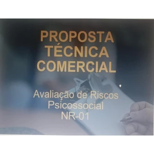 Avaliação de Riscos Psicossocial NR-01 